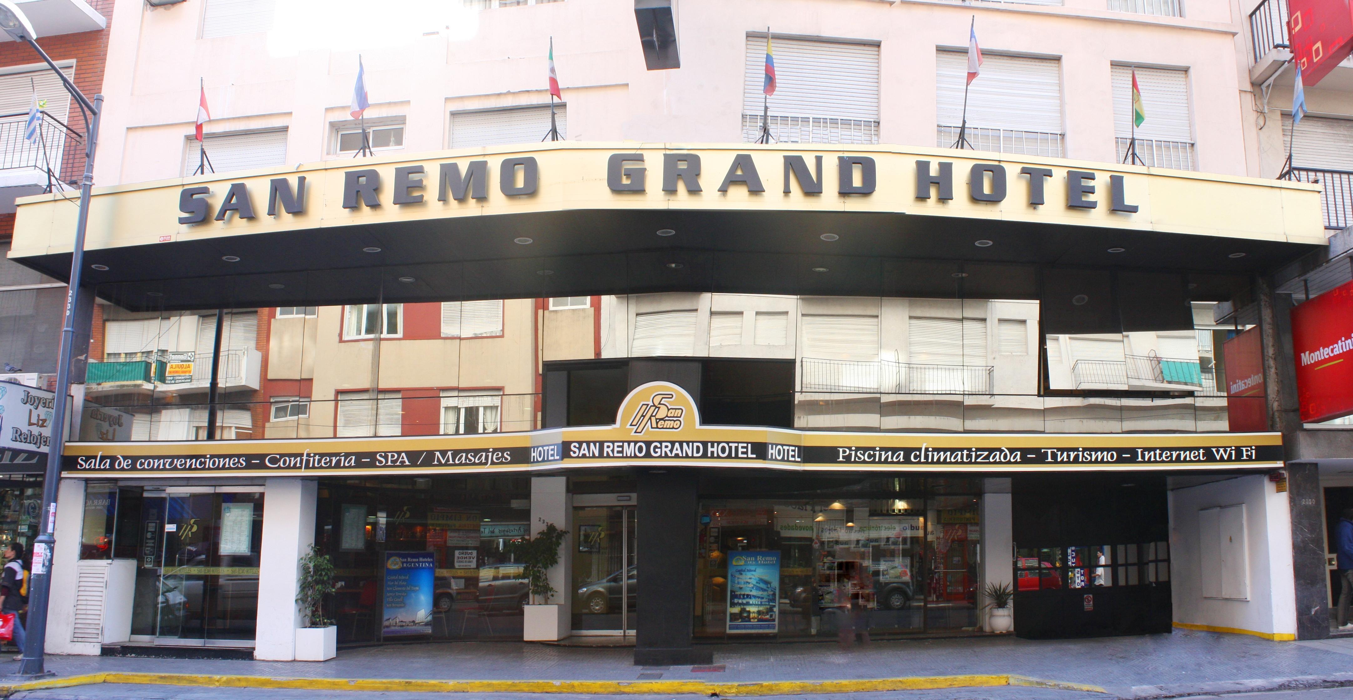 San Remo Grand Hotel Mar del Plata Eksteriør billede